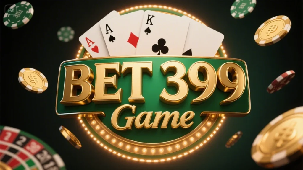 The image appears to be a promotional graphic for a “BET 399 Game.